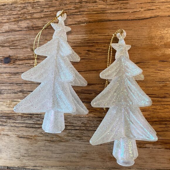Vintage Holiday Bird & Tree Ornaments, Set of 5 - Picture 9 of 10